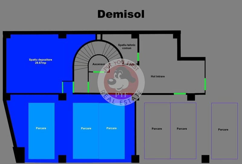 Traiesti Verde in Titan | Penthouse | 620mp | B12418